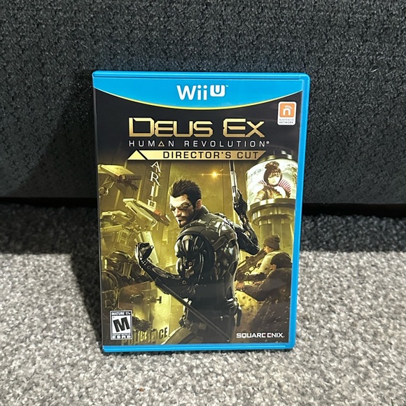 Deus Ex: Human Revolution Director's Cut for Wii U - Black and Yellow - Picture 1 of 4